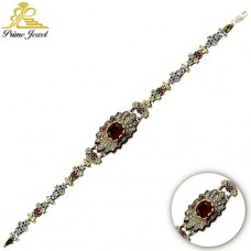 Gümüş Otantik Taşlı Biezik /Bileklik